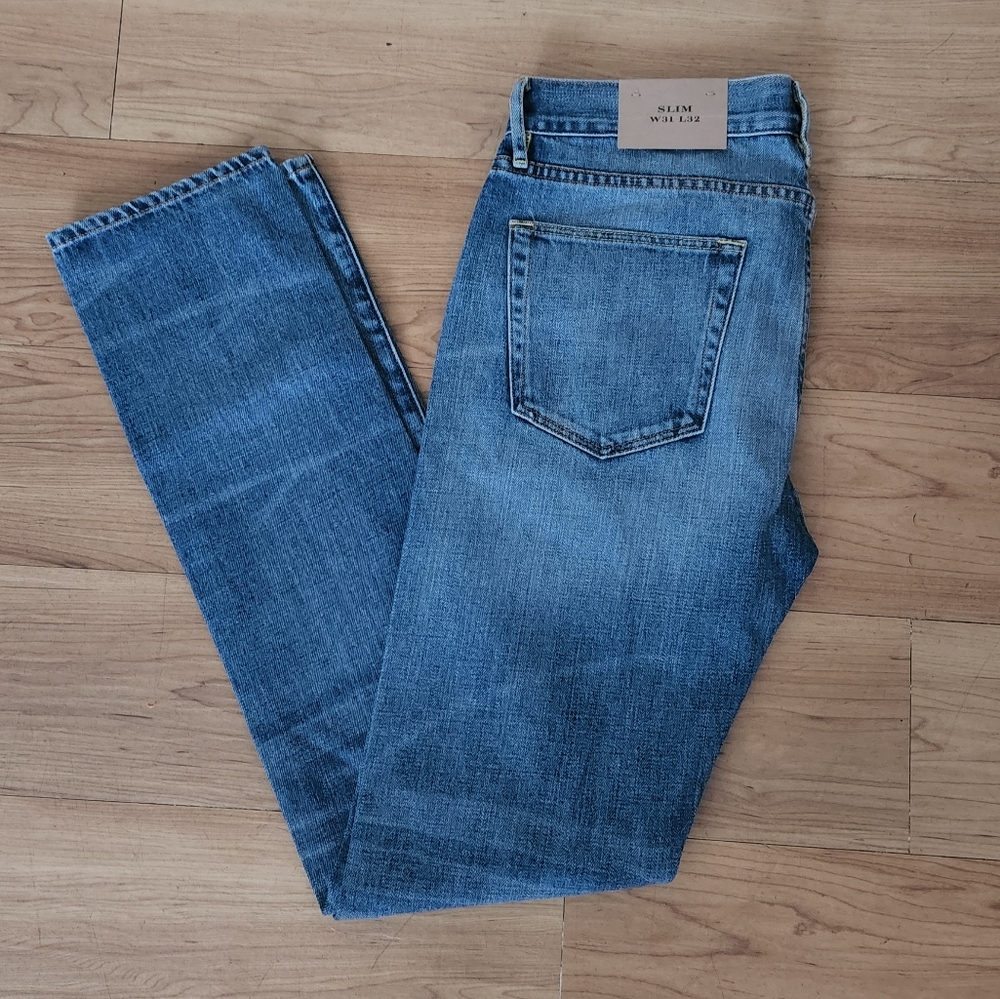Burberry Men's Slim Fit Washed Jeans 31x32 - Picture 14 of 15